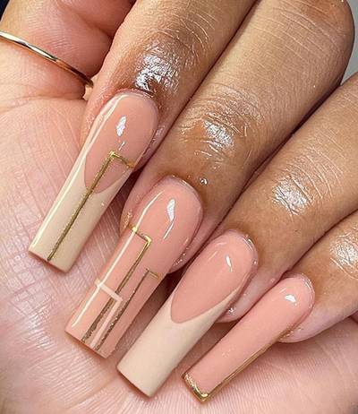 Caramel Nails