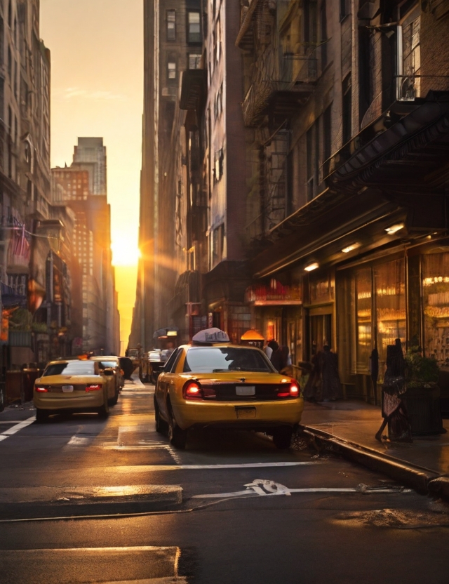 New York City in the Morning: Sunrise Splendor